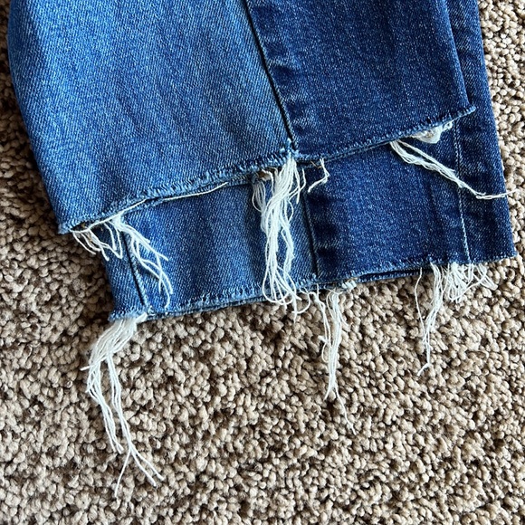 👖Madewell SOLD OUT Cruiser Straight Crop Jeans: Two-Tone Edition size  27 - Picture 9 of 9